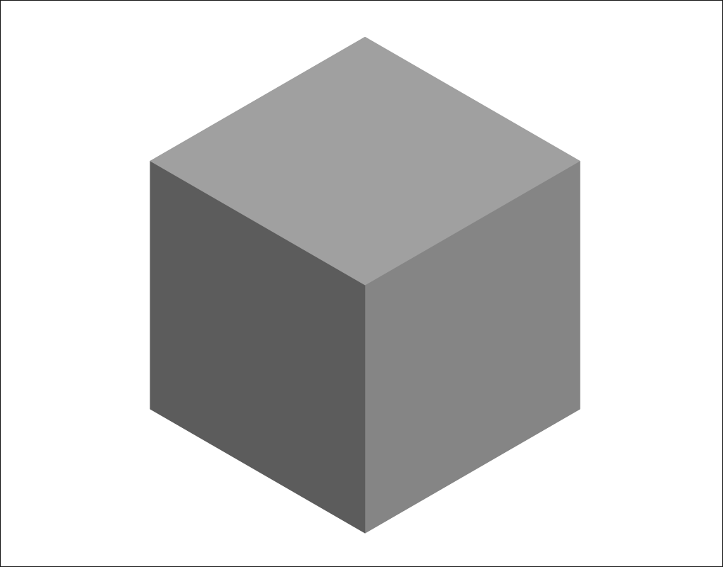 A plain purple geometric block rendered without an image texture